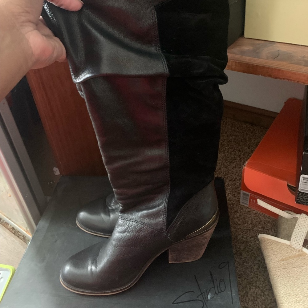 Lucky brand knee boots